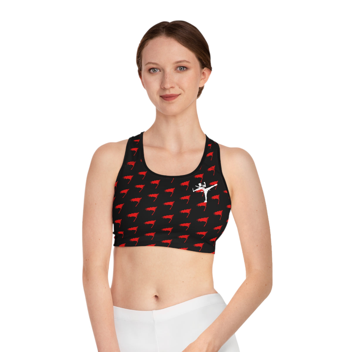 The Art of Survival - Flag (Over All) Logo - Fitness - Sports Bra
