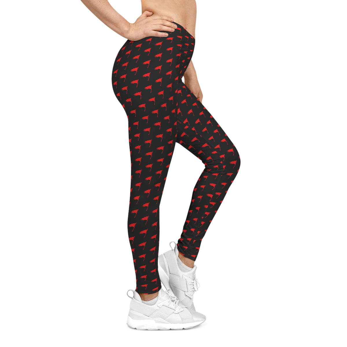 Leggings - The Art of Survival - Flag (All Over) Logo - Fitness Apparel