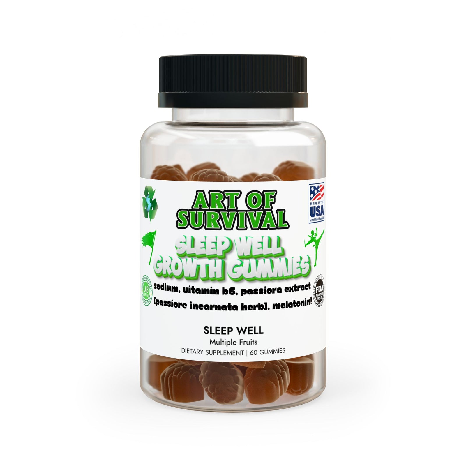 Sleep Well Gummies (60 Gummies)