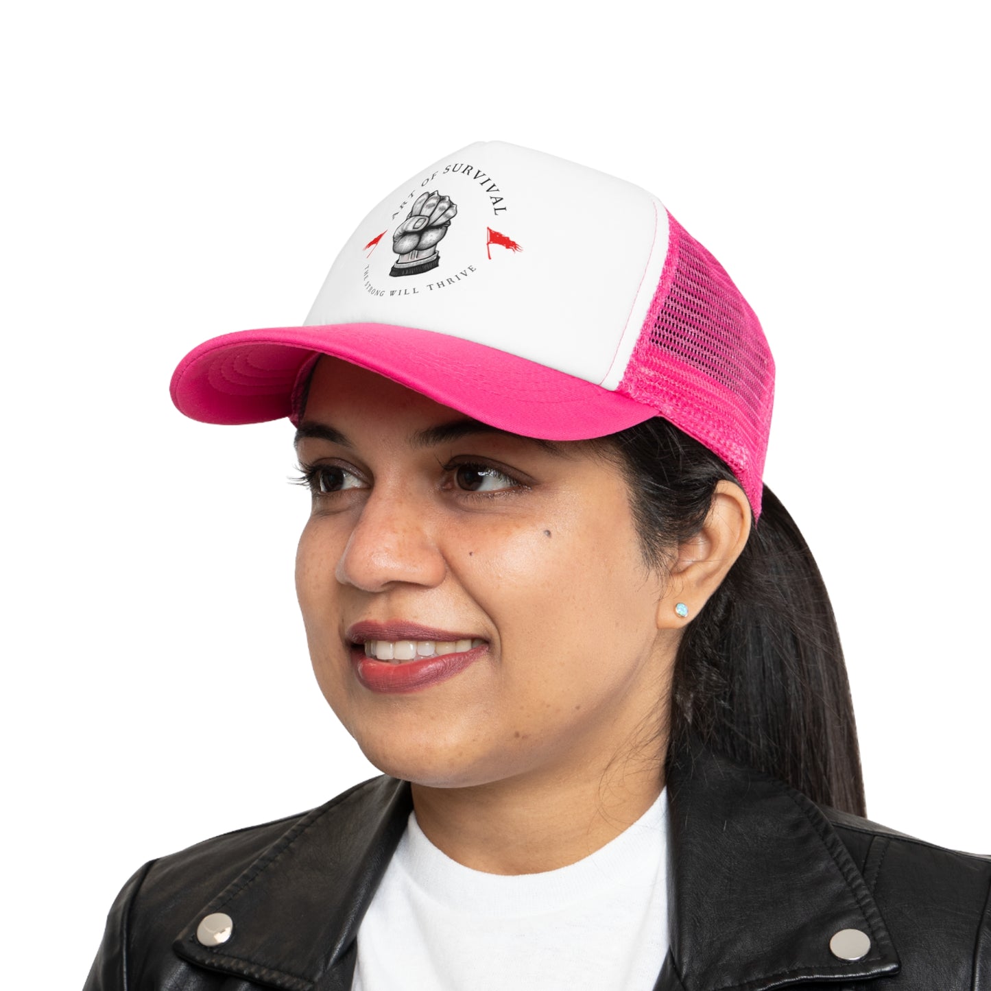 Art of Survival Mesh Cap - The Strong Will Thrive Trucker Hat