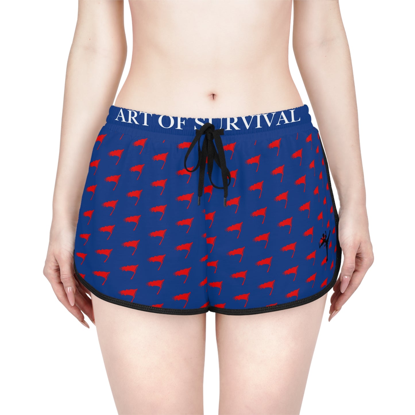 The Art of Survival- Flag (All over) Logo - Fitness - Shorts