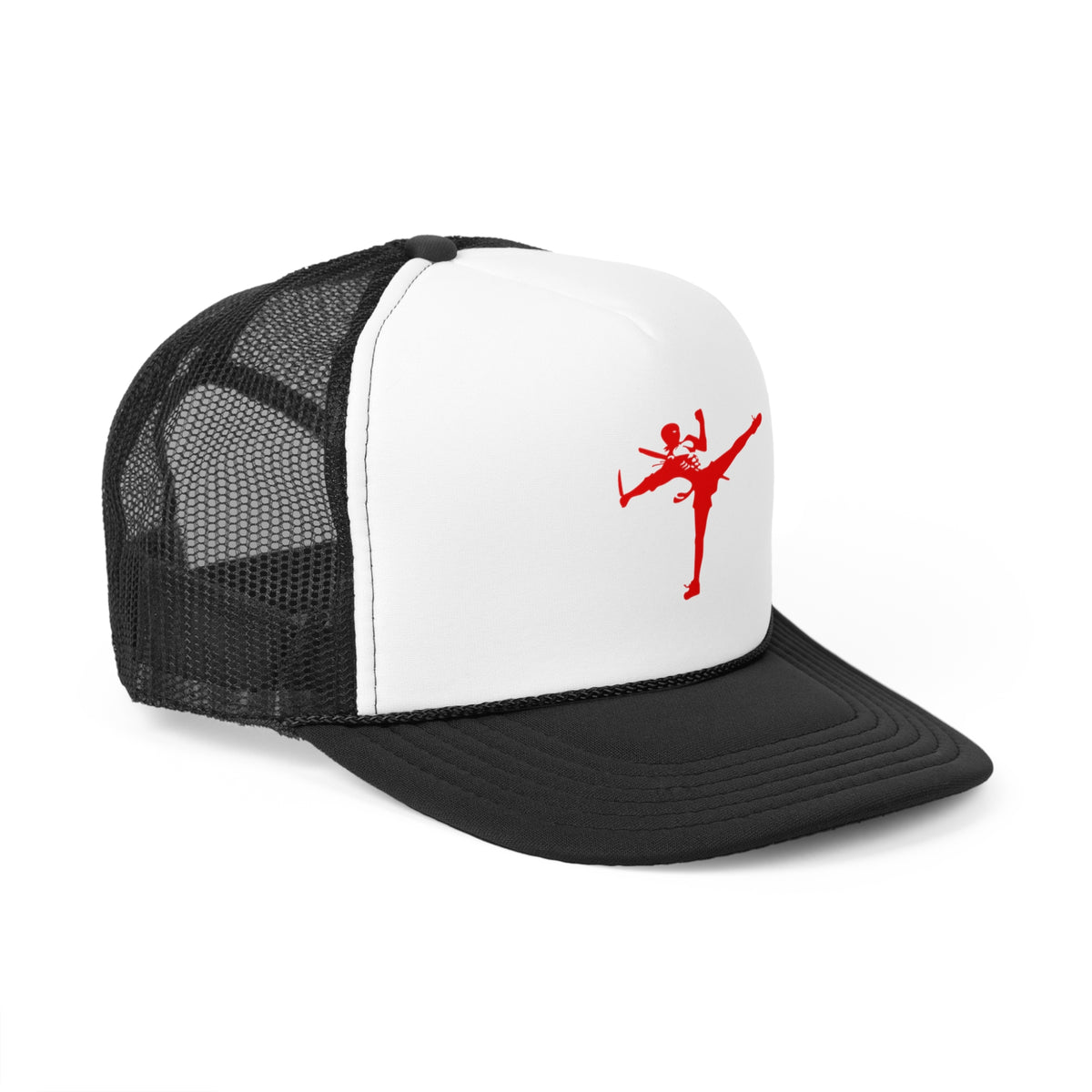 Stylish Trucker Cap with Red Dancer Graphic - Perfect for Dance Lovers & Active Lifestyle