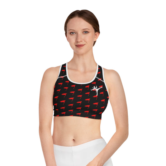 The Art of Survival - Flag (Over All) Logo - Fitness - Sports Bra