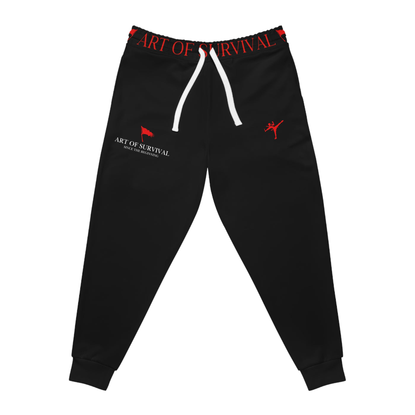 Joggers - Art of Survival - Limited Addition {Since the Beginning} Logo (w/ Fist Symbol) - Fitness Appeal