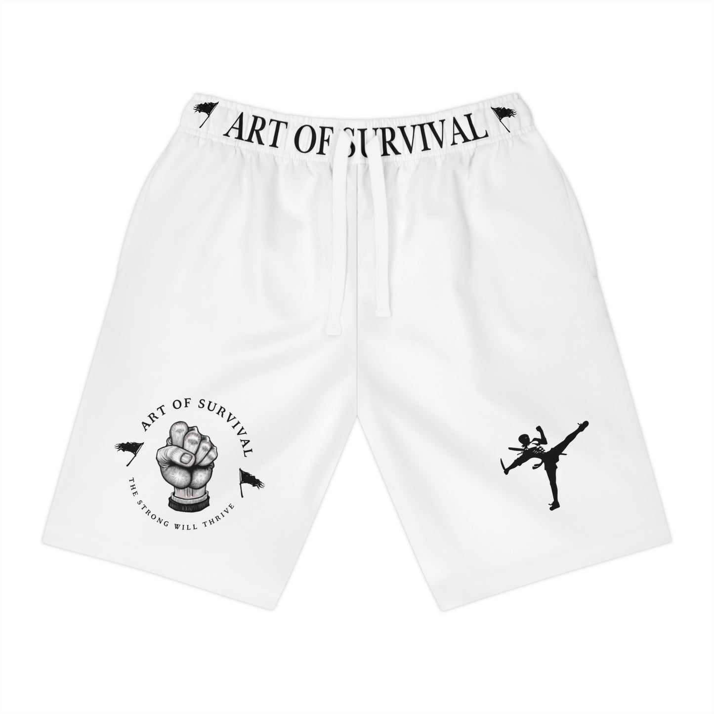 Athletic Shorts - The Art of Survival - Martial Arts and Fitness Lifestyle Brand