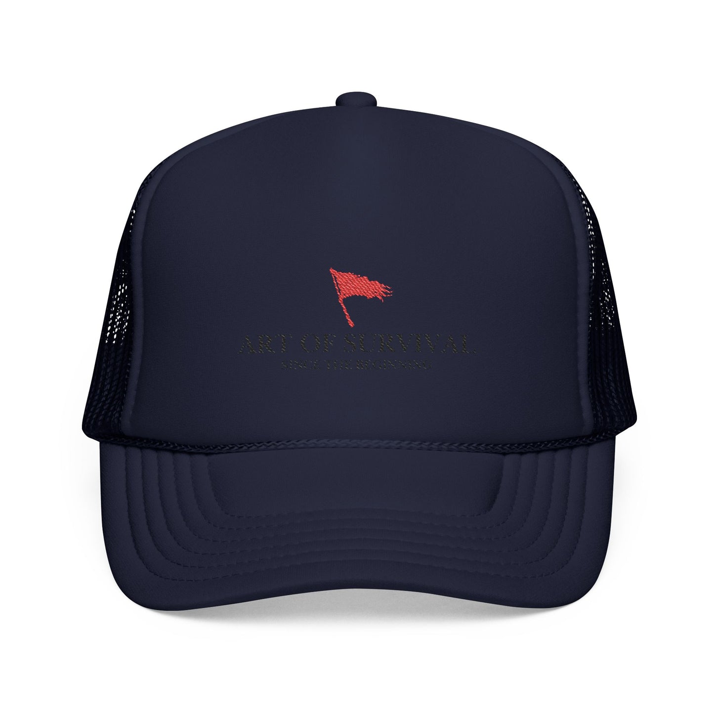 Trucker Hat - The Art of Survival Limited Addition {Since the Begging} Logo - Embroidered Fitness Cap