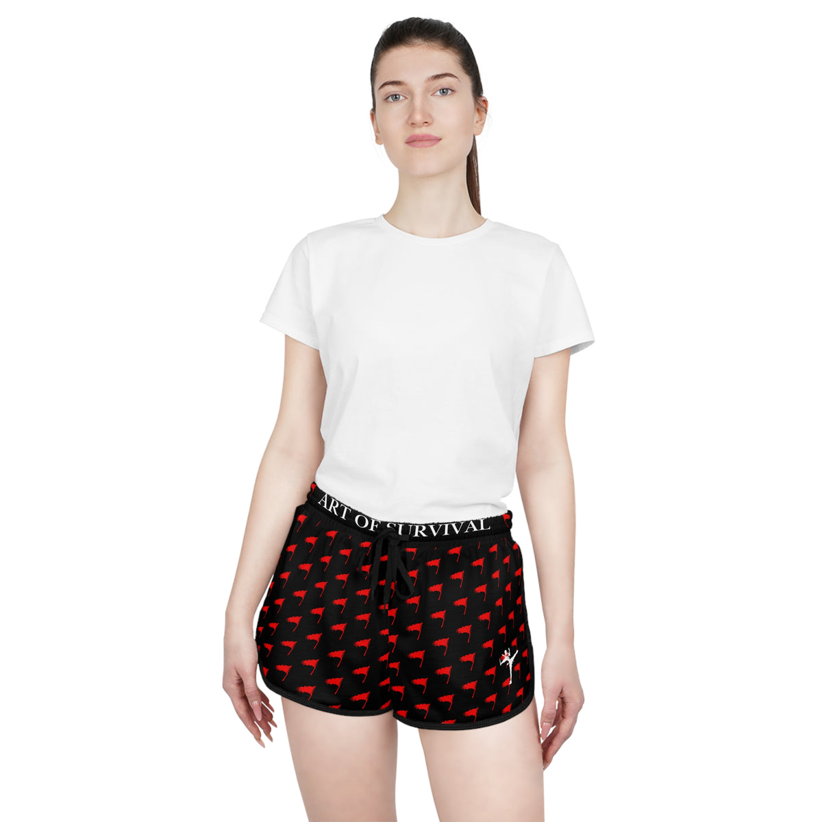 The Art of Survival- Flag (All over) Logo - Fitness - Shorts