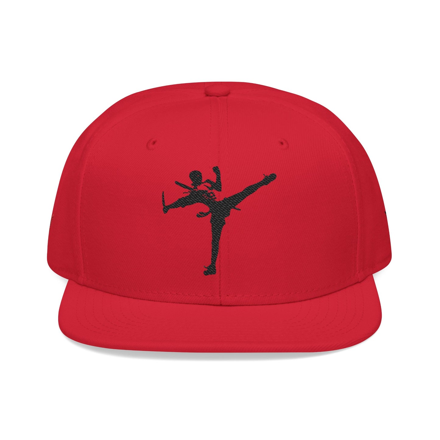 Snapback Cap - Art of Survival Ninja man Logo Embroidery Hat - Martial Arts Fitness Longevity Apparel