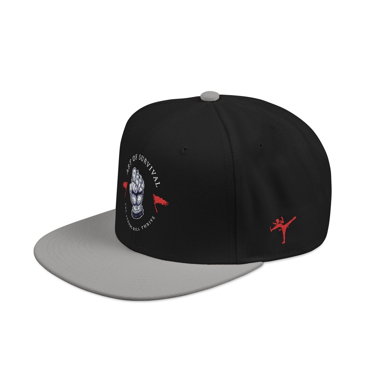 Snapback Cap - The Art of Survival Martial Arts Logo - Health & Fitness Lifestyle Brand