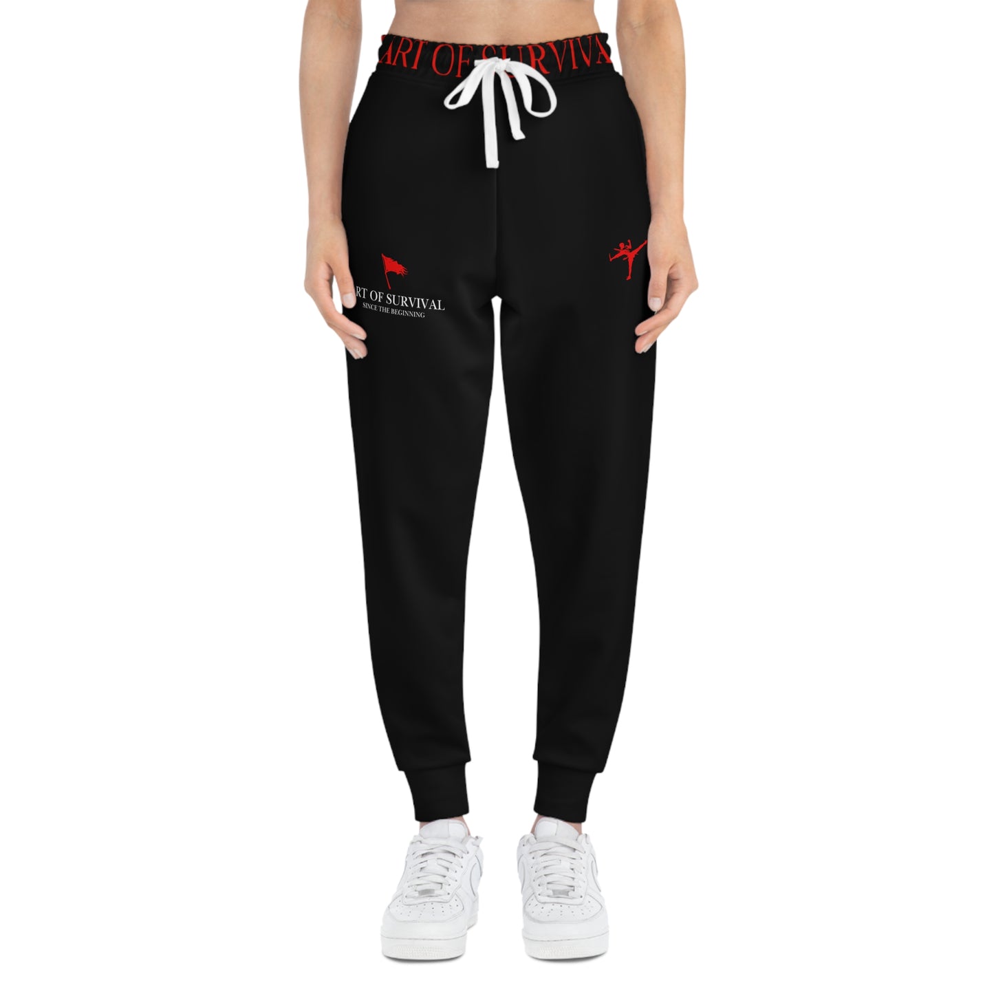 Joggers - Art of Survival - Limited Addition {Since the Beginning} Logo (w/ Fist Symbol) - Fitness Appeal