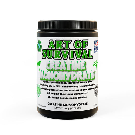 Creatine Monohydrate Supplement (300g, 10.58oz)