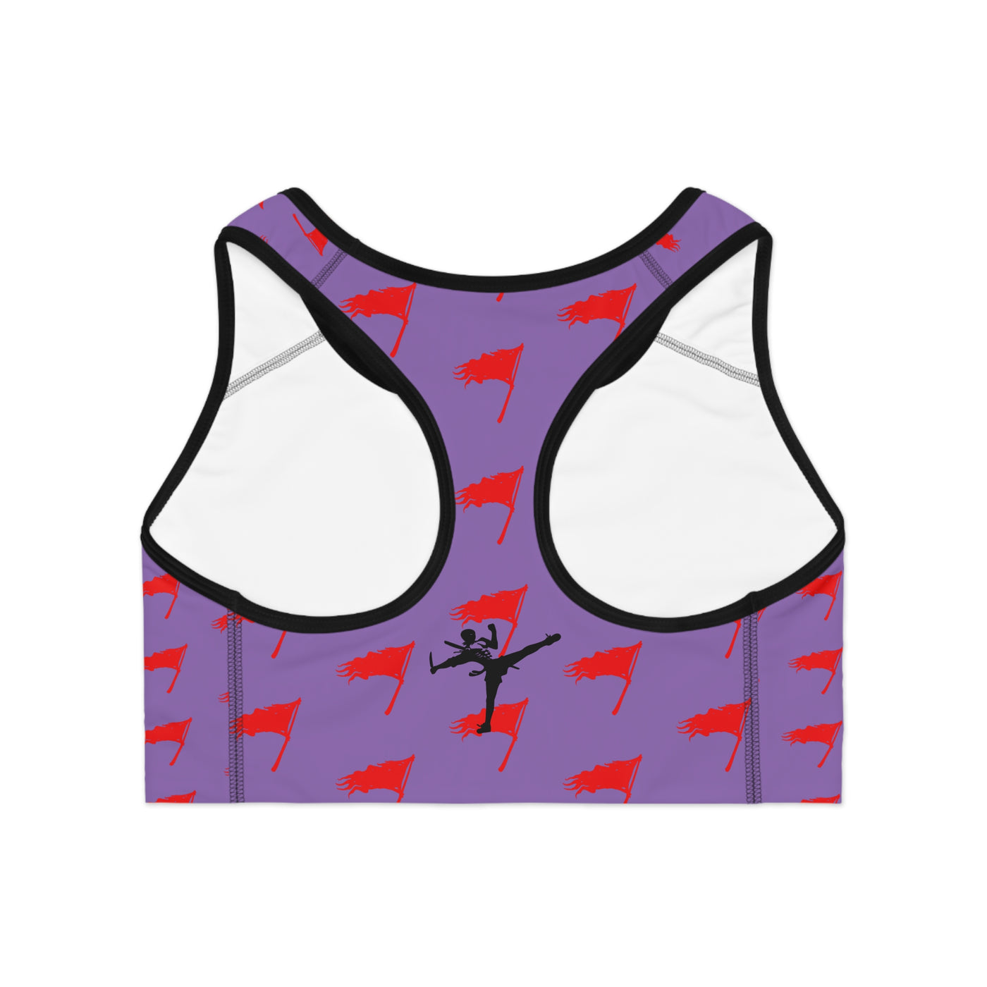 Sports Bra - The Art of Survival- Flag (All Over) Logo - Fitness - Brand