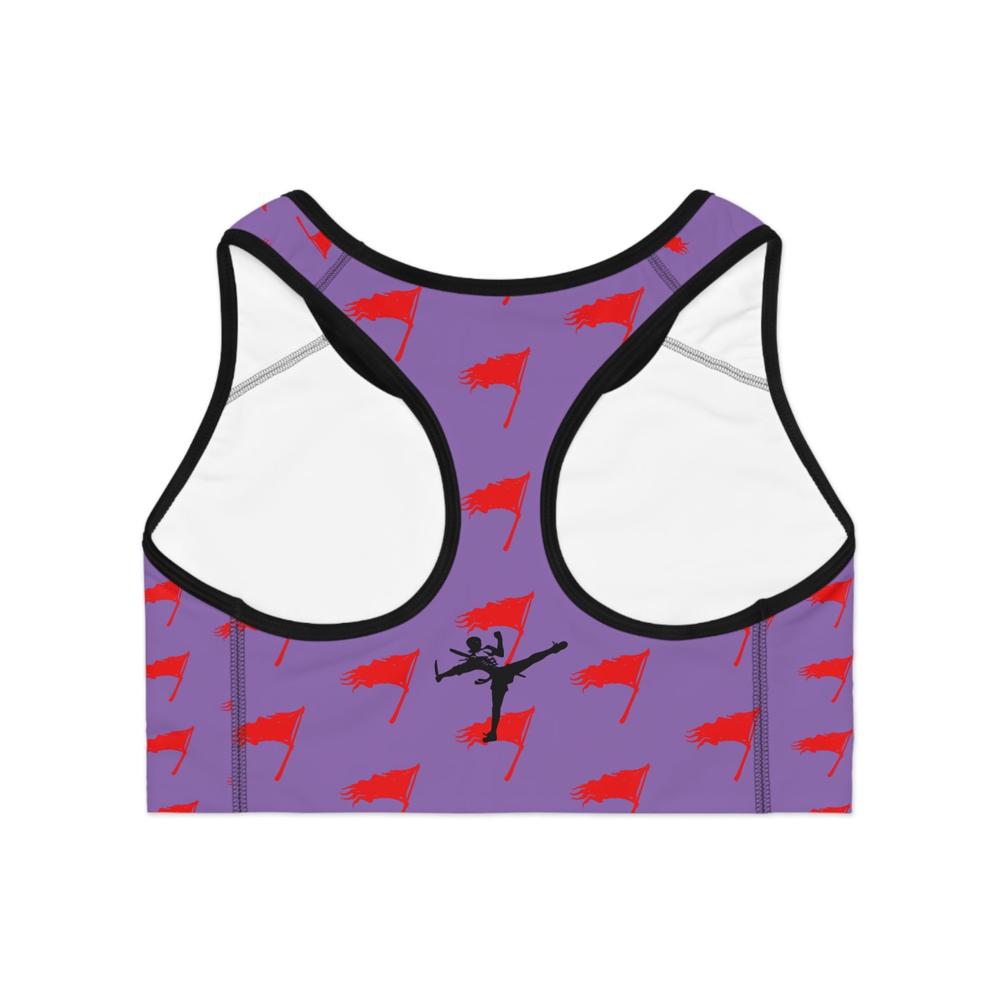 Sports Bra - The Art of Survival- Flag (All Over) Logo - Fitness - Brand