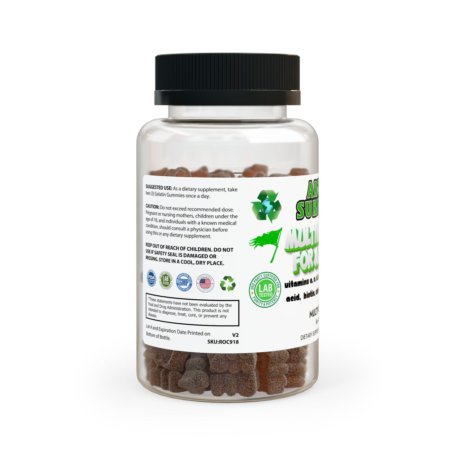 Multivitamin Gummies for Adults (60 Gummies)