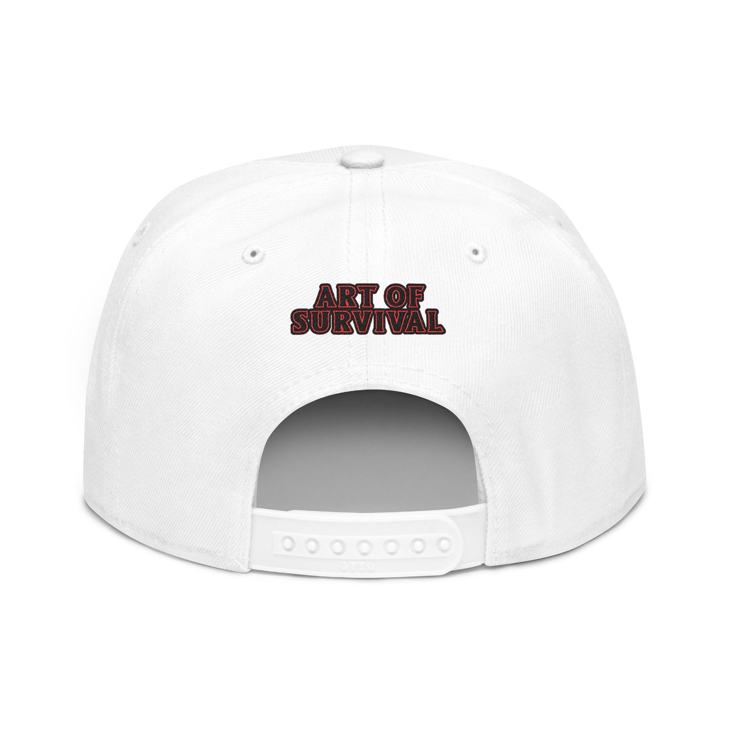Copy of Snapback Cap - The Art of Survival Fist Logo Embroidery Hat - Martial Arts Fitness Longevity Apparel