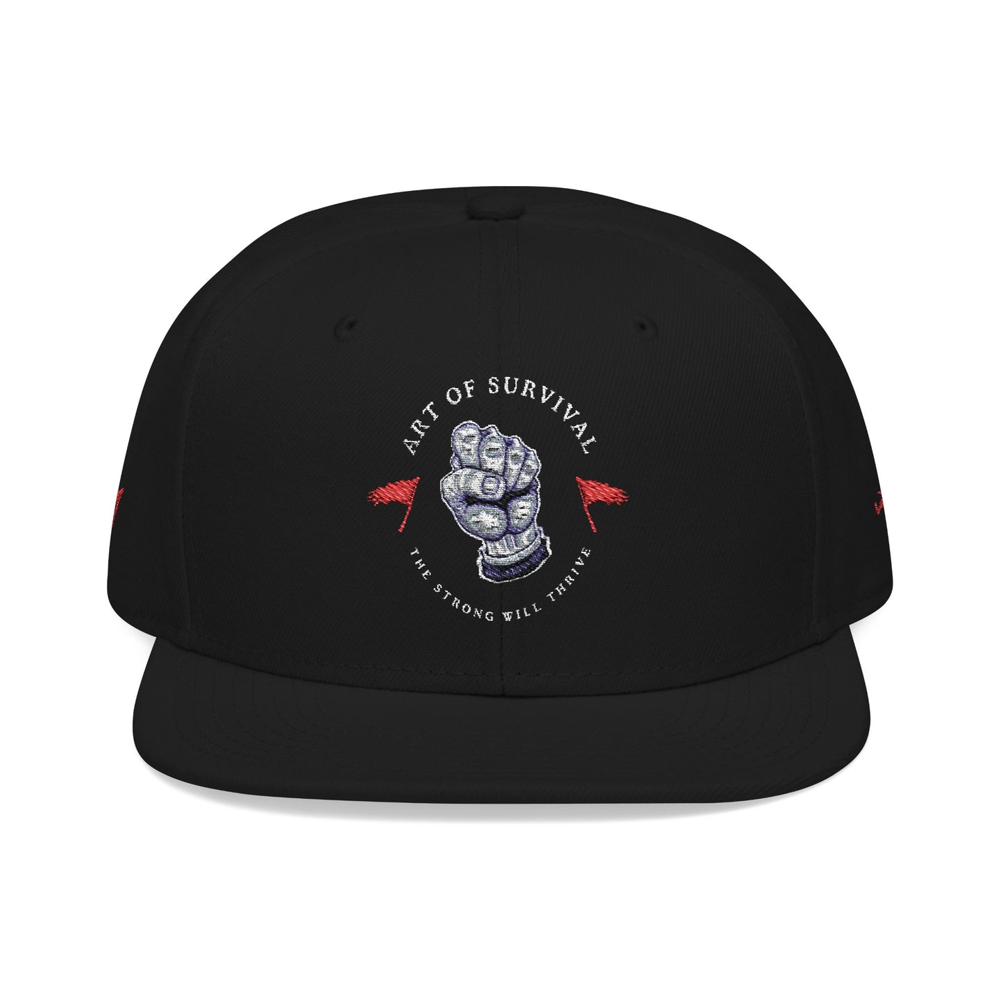 Snapback Cap - The Art of Survival Martial Arts Logo - Health & Fitness Lifestyle Brand
