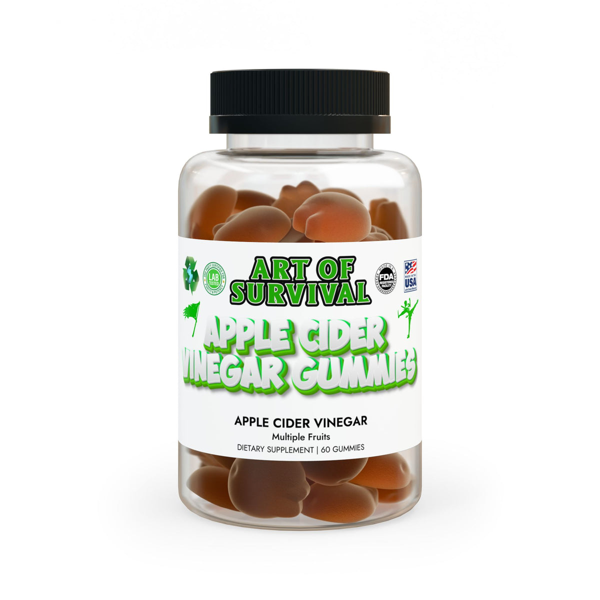Apple Cider Vinegar Gummies (60 Gummies)