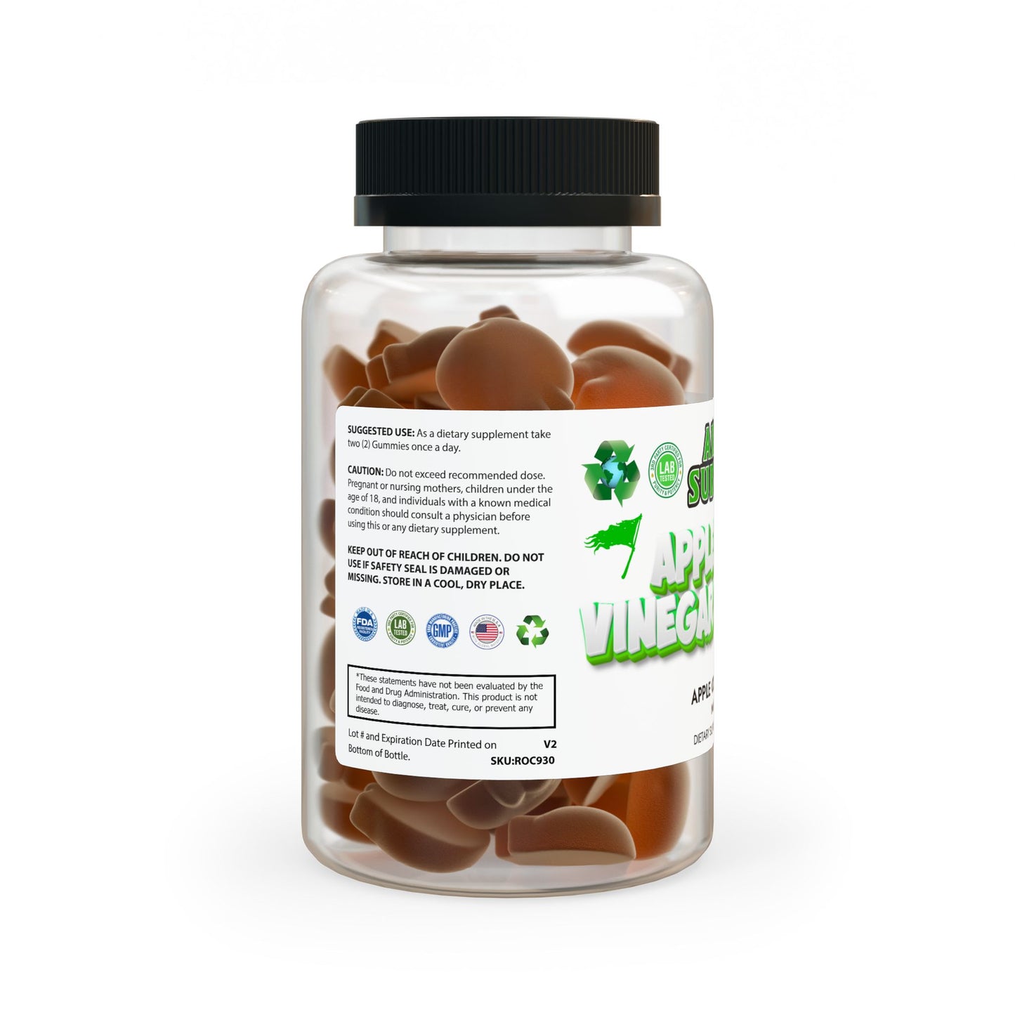 Apple Cider Vinegar Gummies (60 Gummies)