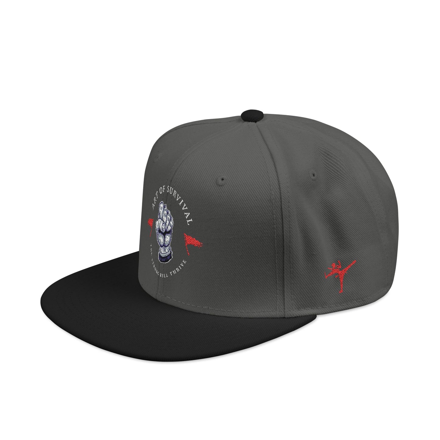 Snapback Cap - The Art of Survival Martial Arts Logo - Health & Fitness Lifestyle Brand