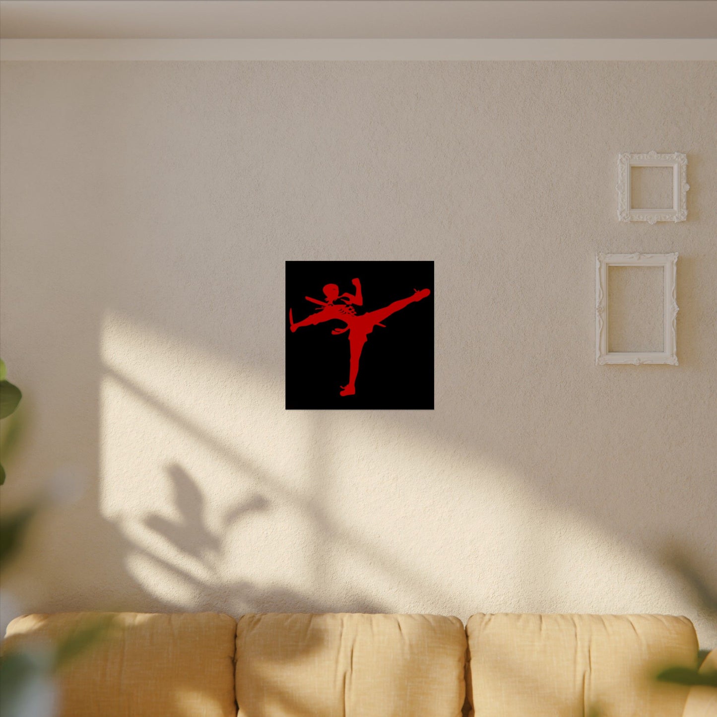 Art of Survival "Ninja-man" Textured Watercolor Matte Posters