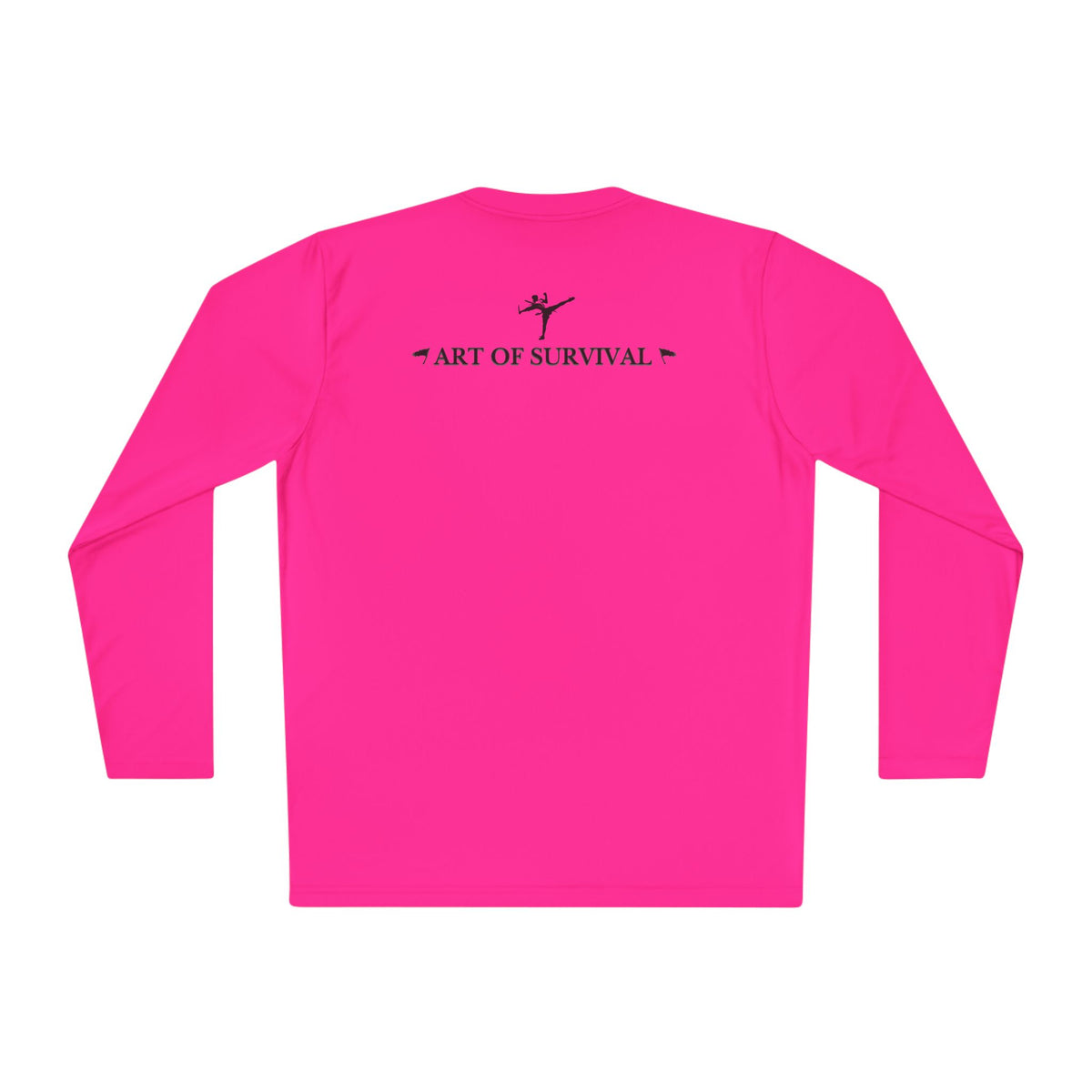 Long Sleeve Tee - "The Art of Survival" Fitness - Martial Arts - Activewear - Fist Design