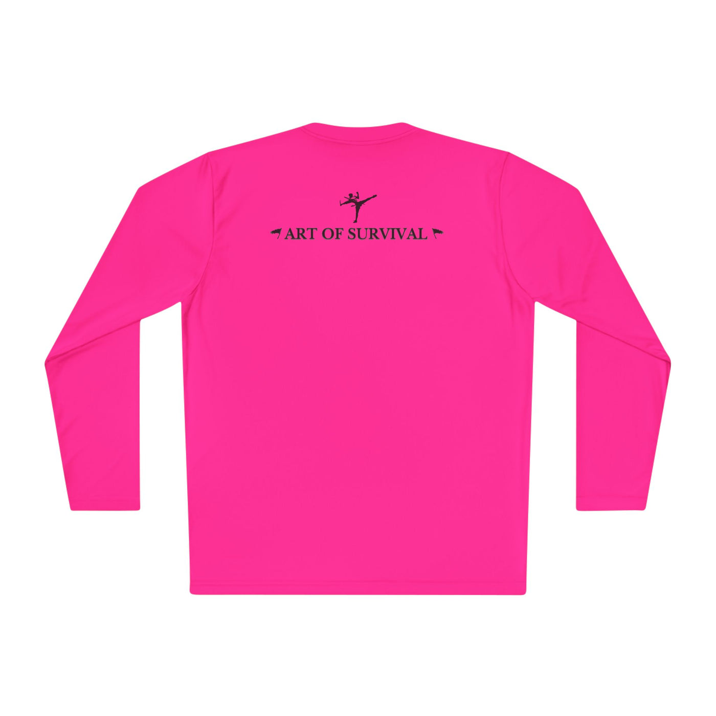 Long Sleeve Tee - "The Art of Survival" Fitness - Martial Arts - Activewear - Fist Design