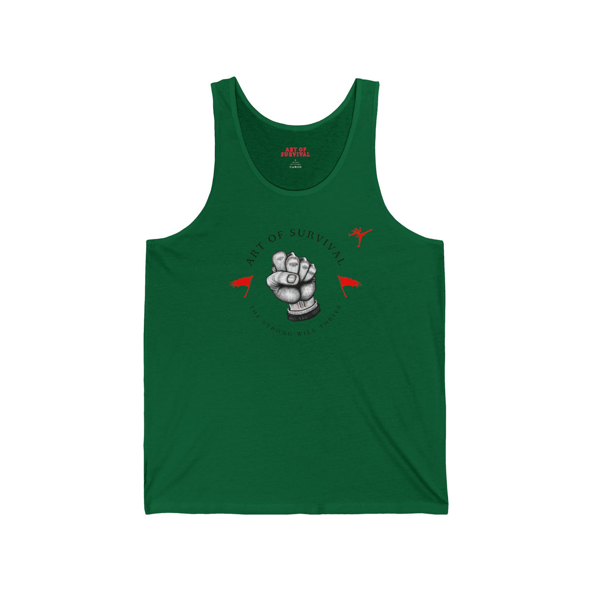 Tank Top - The Art of Survival Martial Arts Logo Limited Edition since the beginning