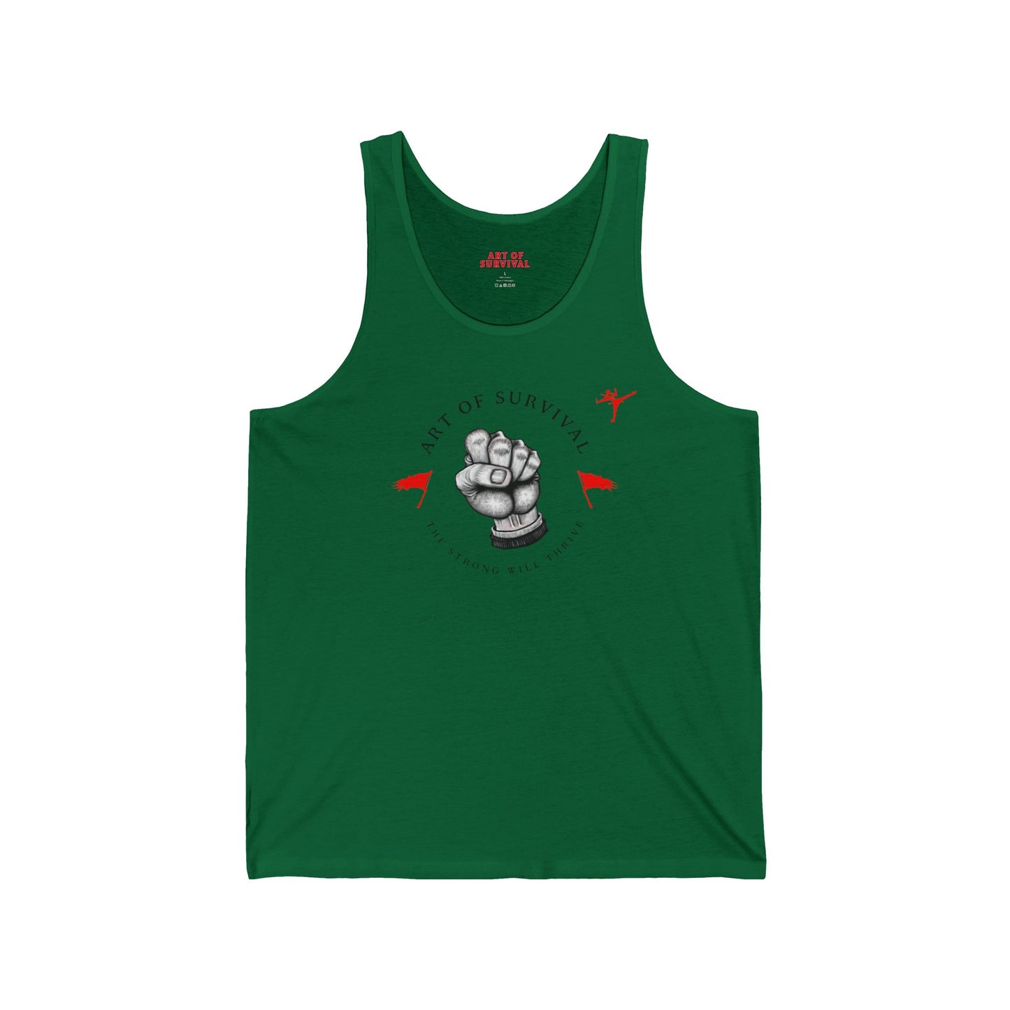 Tank Top - The Art of Survival Martial Arts Logo Limited Edition since the beginning