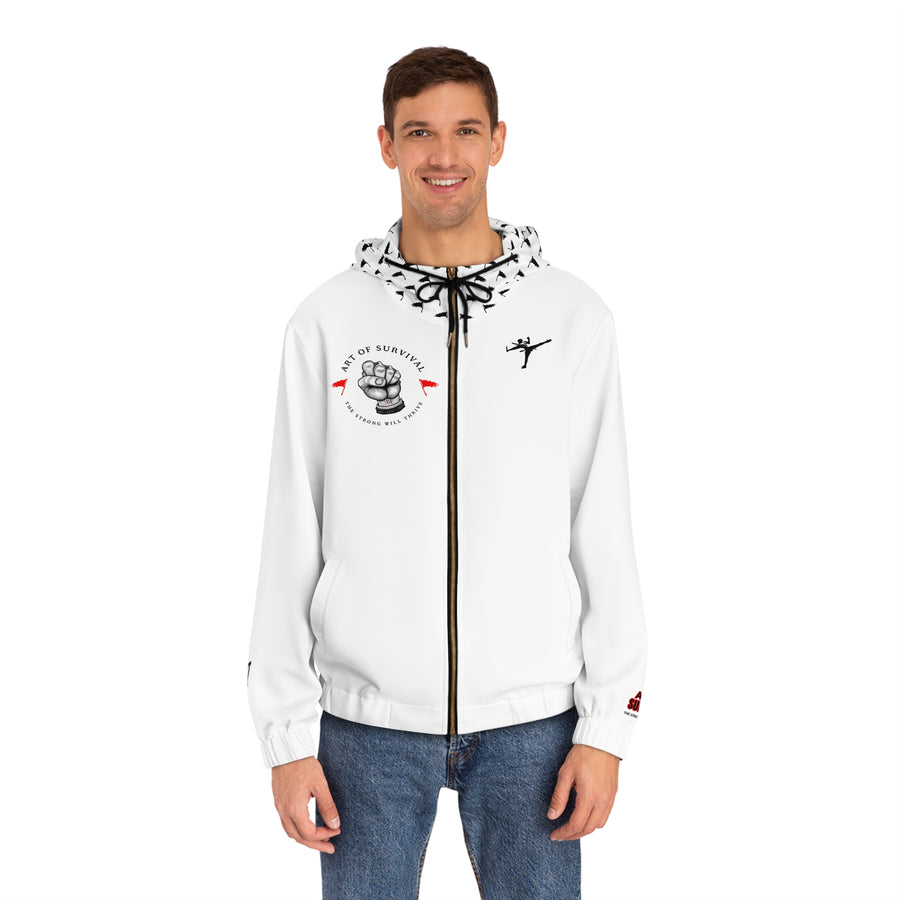 Full-Zip Hoodie - The Art of Survival - Martial Arts Logo