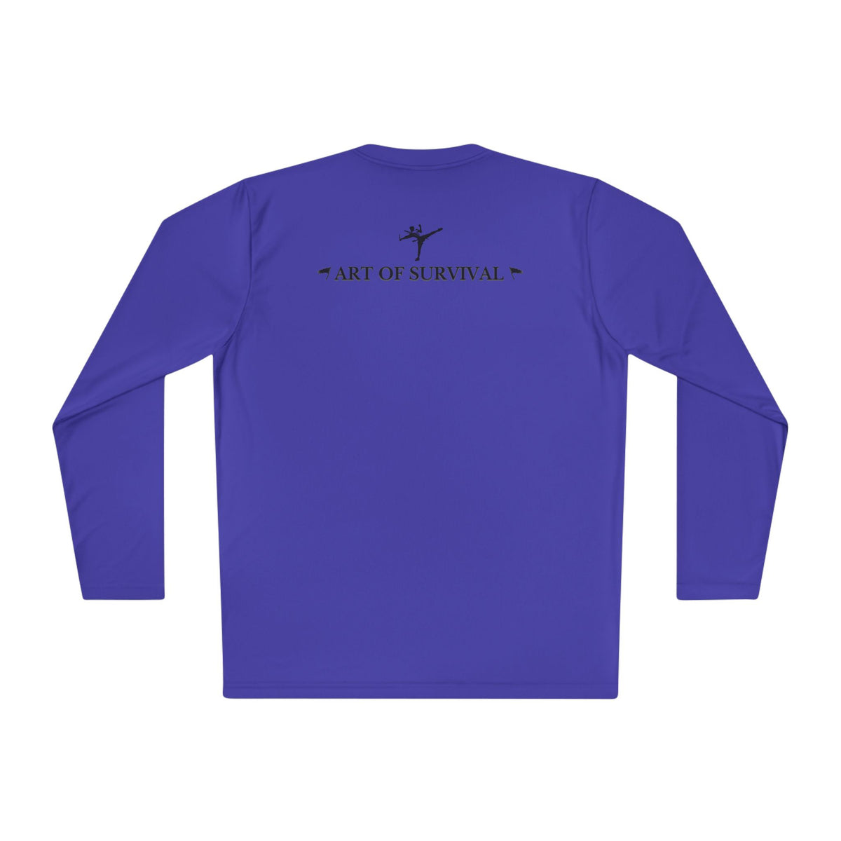 Long Sleeve Tee - "The Art of Survival" Fitness - Martial Arts - Activewear - Fist Design
