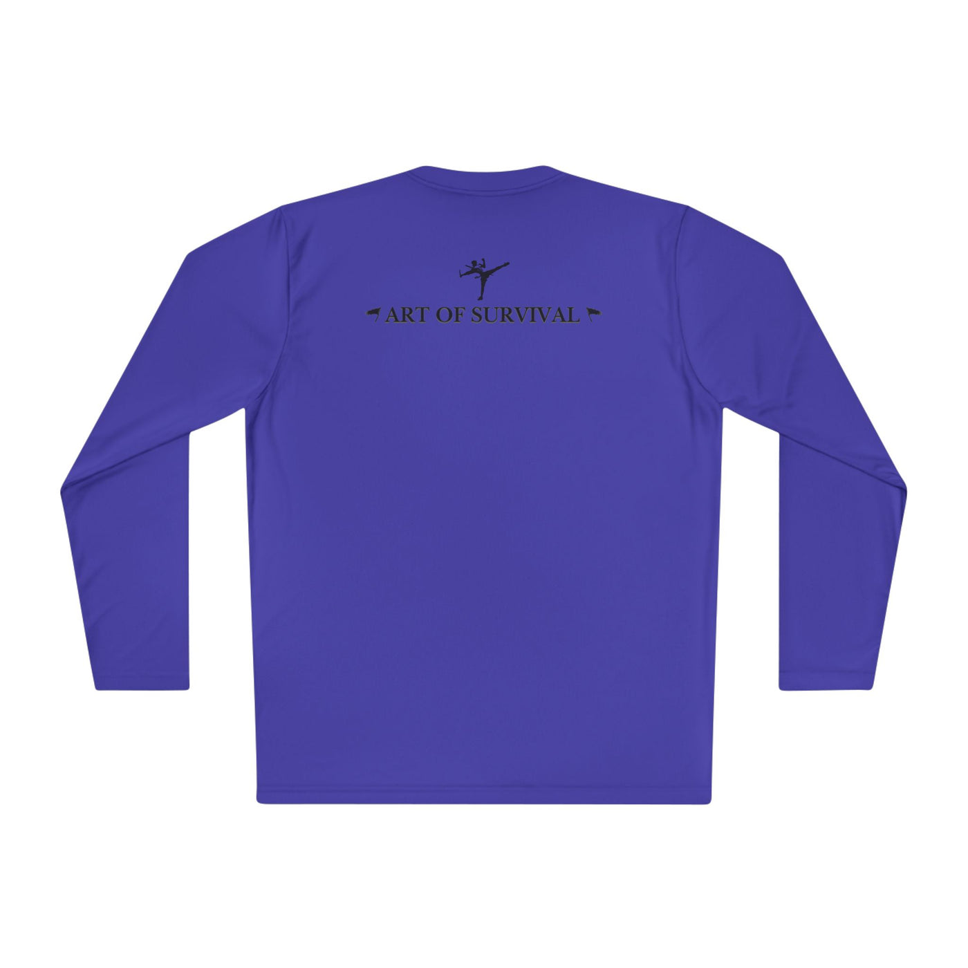 Long Sleeve Tee - "The Art of Survival" Fitness - Martial Arts - Activewear - Fist Design