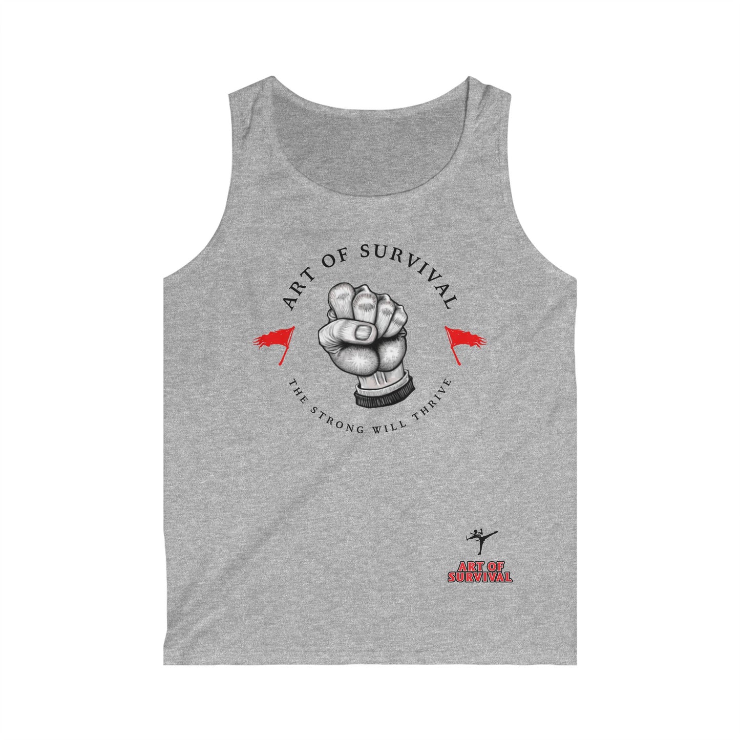 Tank Top - The Art of Survival - Martial Arts - Men's Softstyle - Tank Top