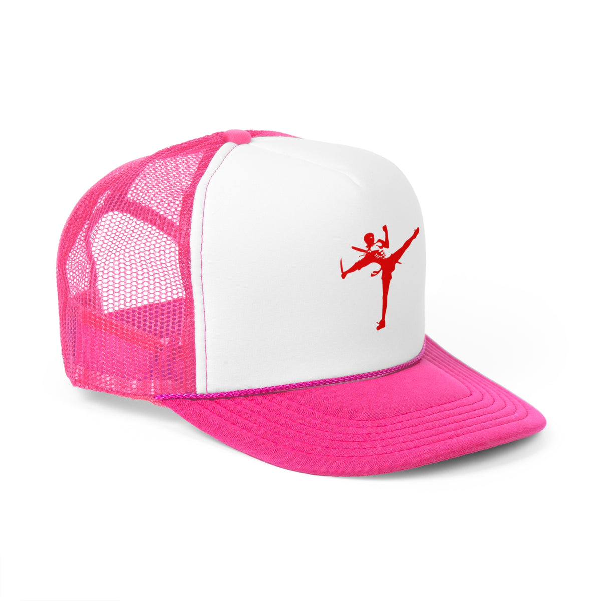 Stylish Trucker Cap with Red Dancer Graphic - Perfect for Dance Lovers & Active Lifestyle