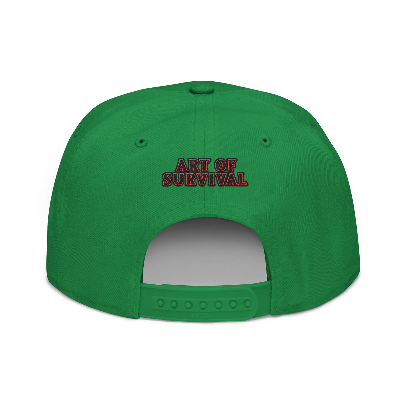 Snapback Cap - The Art of Survival Fist Logo Embroidery Hat - Martial Arts Fitness Longevity Apparel