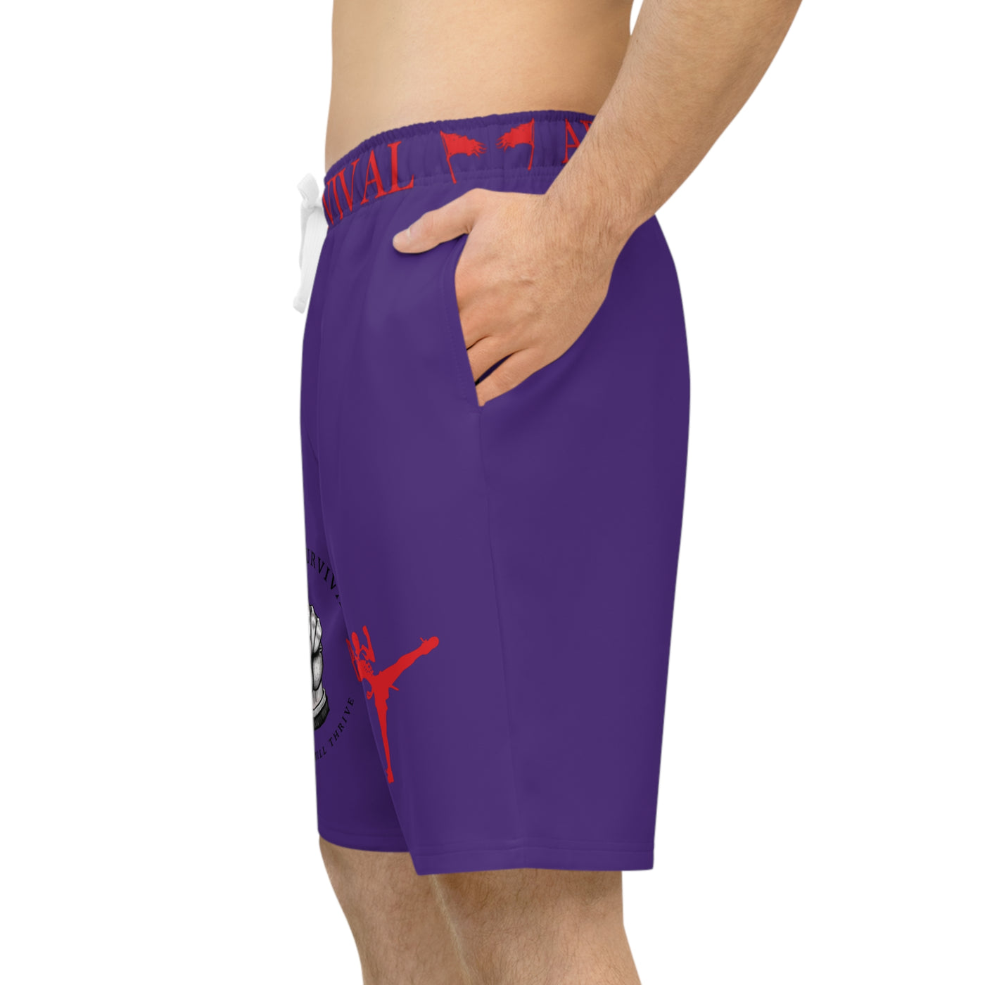 Athletic Shorts - The Art of Survival - Martial Arts and Fitness Lifestyle Brand