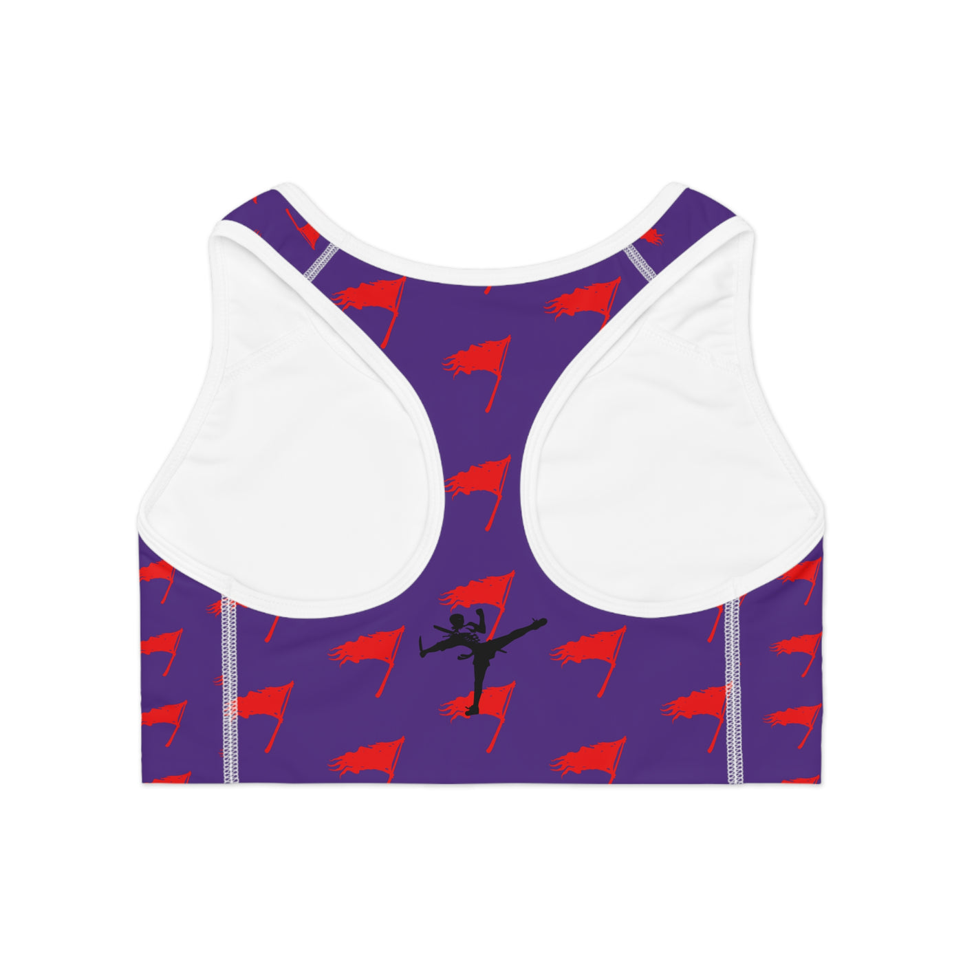 Sports Bra - The Art of Survival- Flag (All Over) Logo - Fitness - Brand