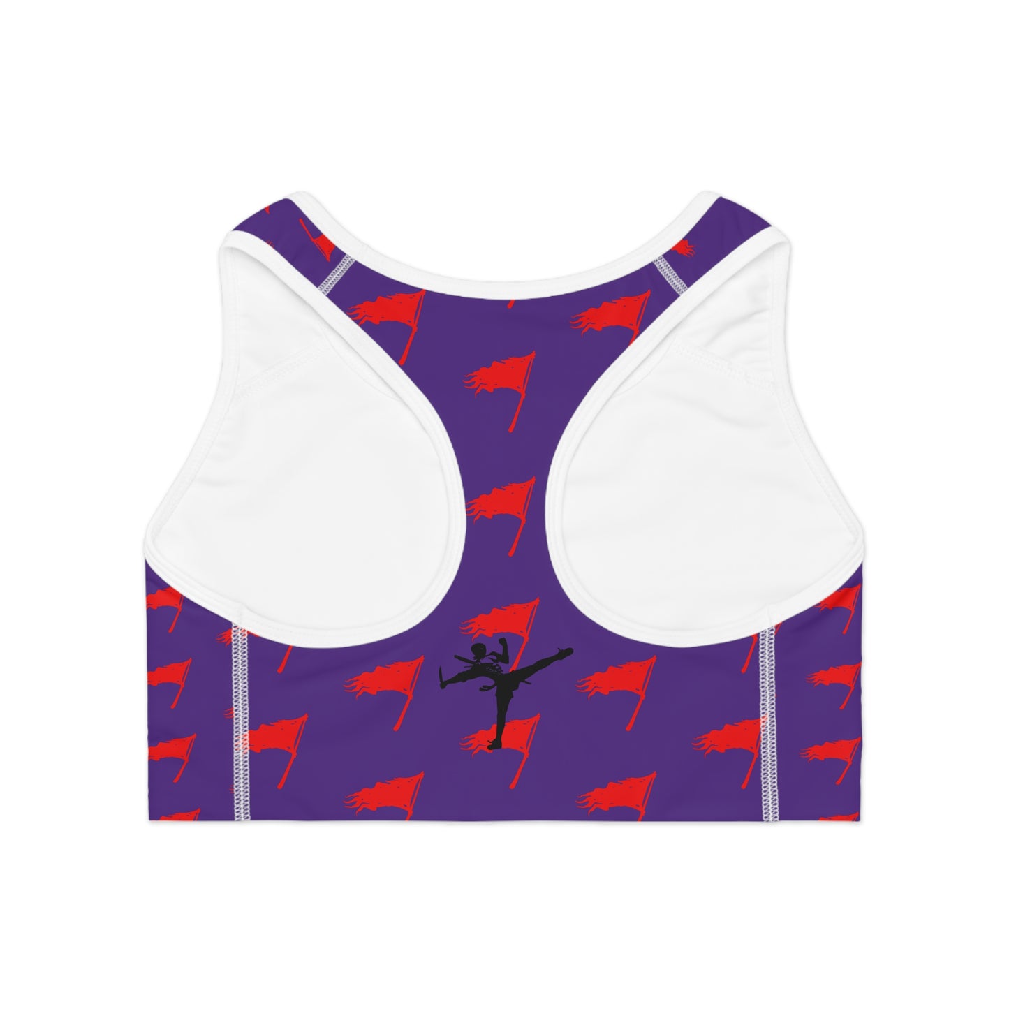 Sports Bra - The Art of Survival- Flag (All Over) Logo - Fitness - Brand