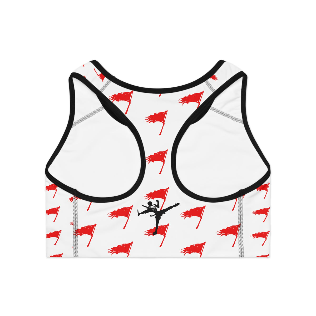 Sports Bra - The Art of Survival - Flag (All Over) Logo - Fitness - Brand