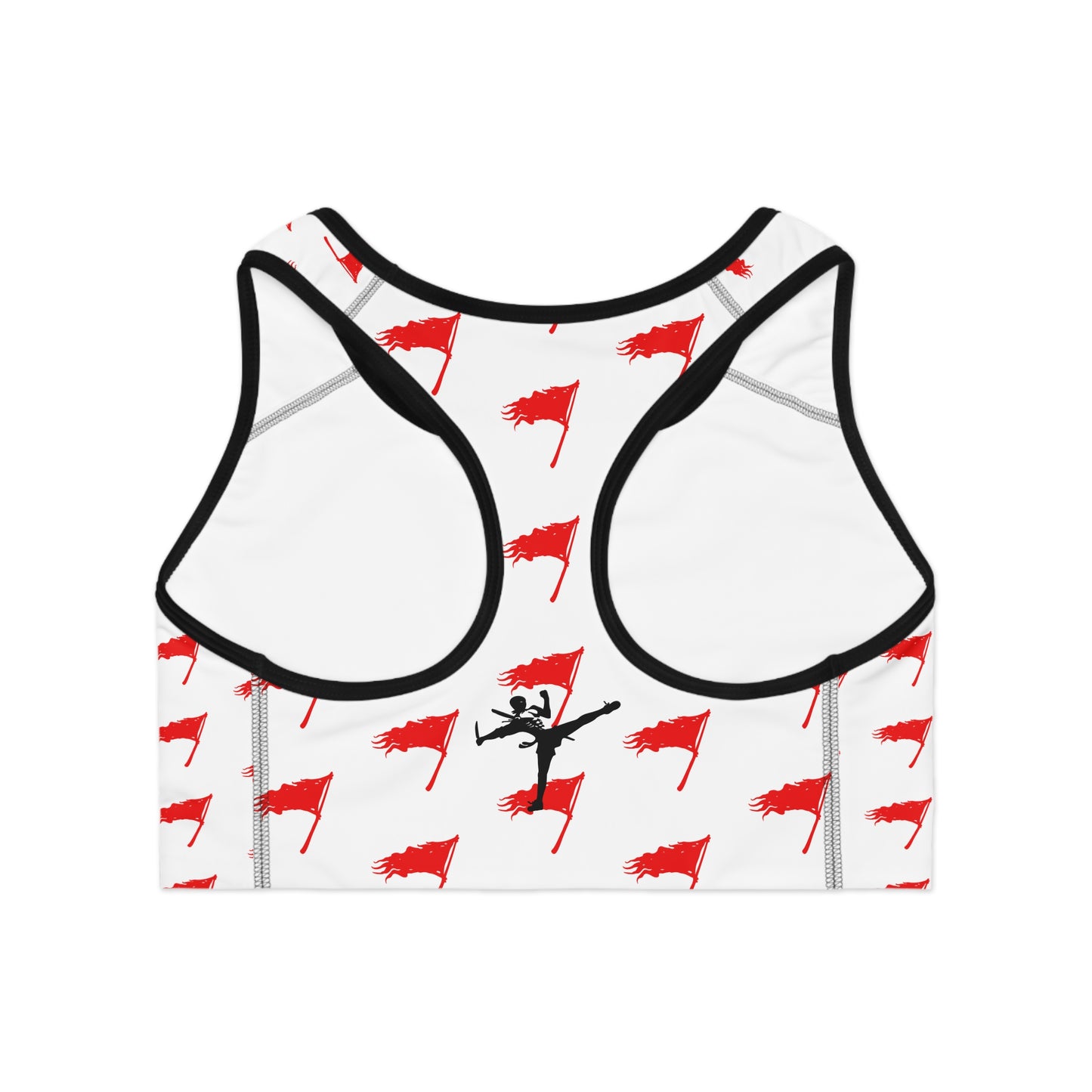 Sports Bra - The Art of Survival - Flag (All Over) Logo - Fitness - Brand