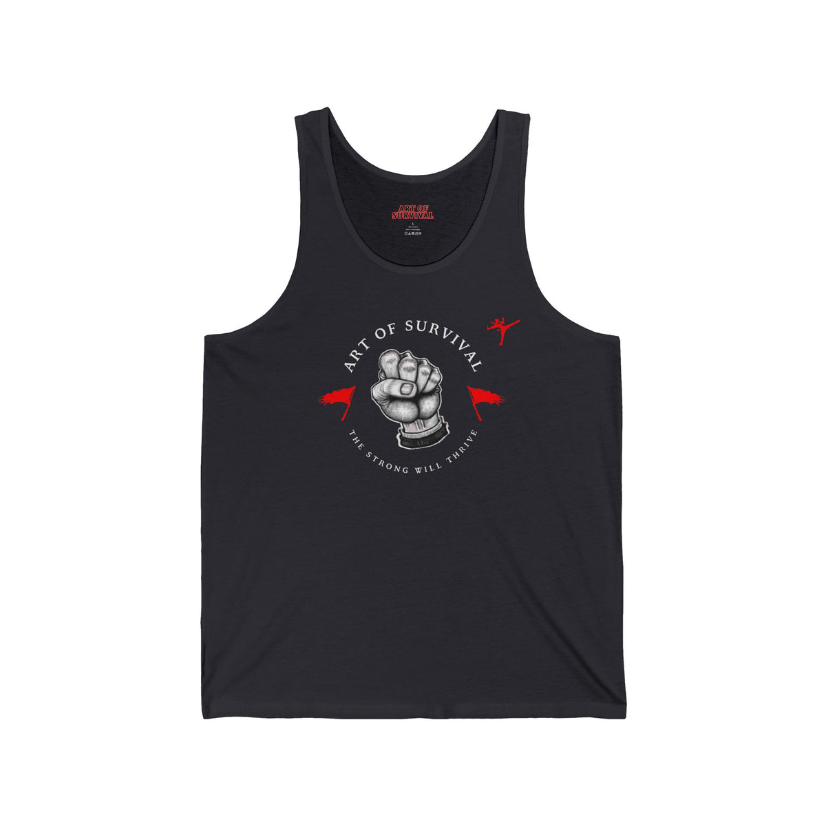 Tank Top - The Art of Survival Martial Arts Logo Limited Edition since the beginning