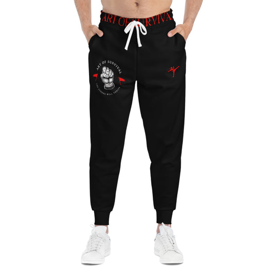 Joggers - Art of Survival - Fist Logo - Fitness Apparel