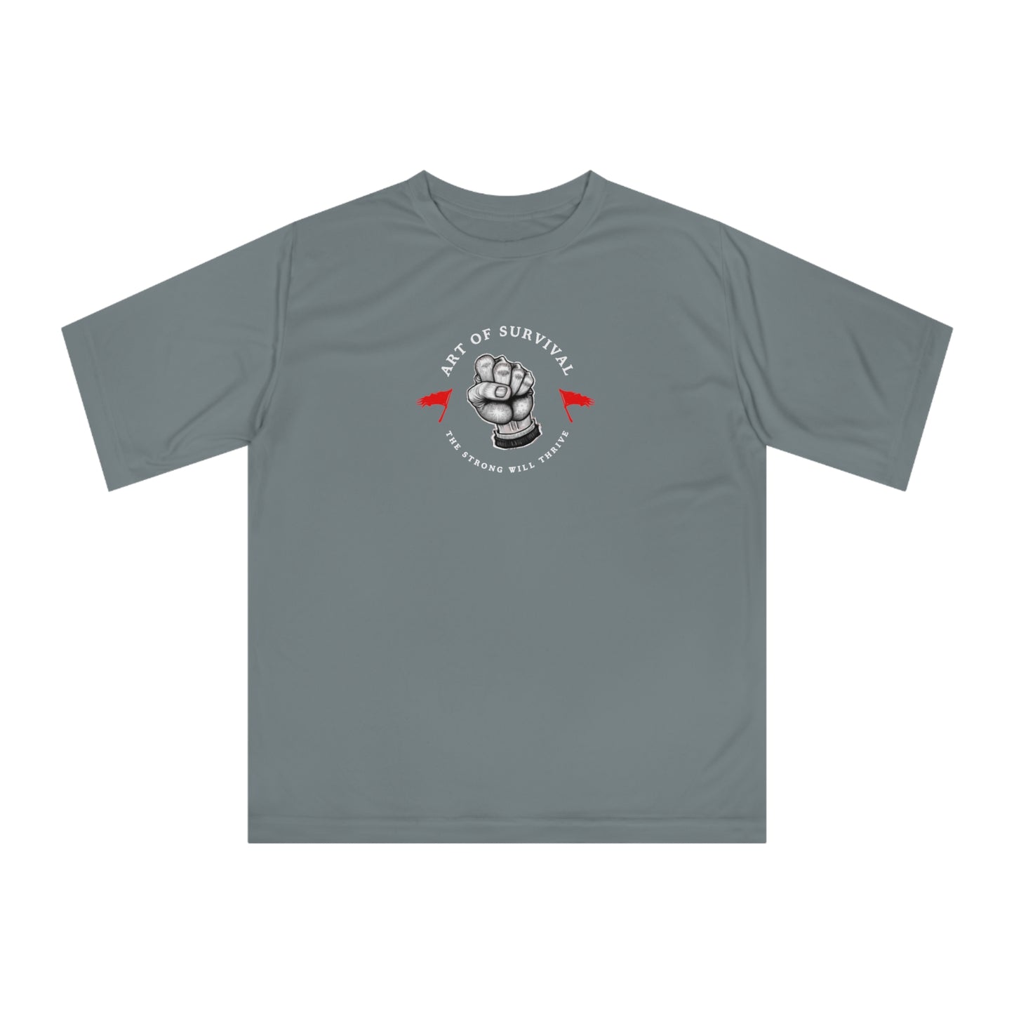 Martial Arts Logo Performance T-shirt - The Art of Survival - Fist