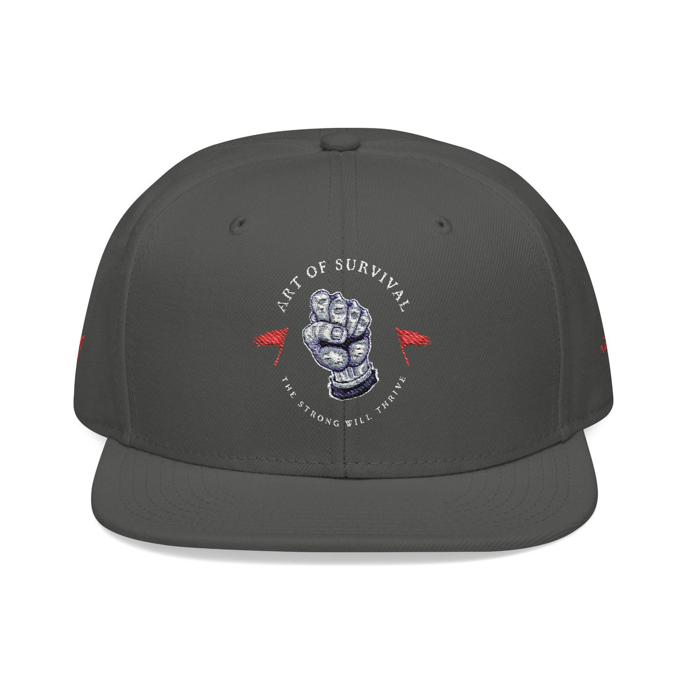 Snapback Cap - The Art of Survival Martial Arts Logo - Health & Fitness Lifestyle Brand