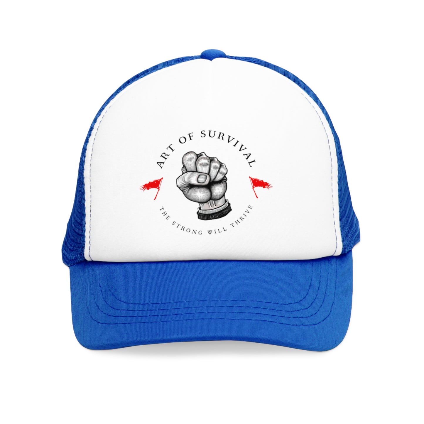 Art of Survival Mesh Cap - The Strong Will Thrive Trucker Hat
