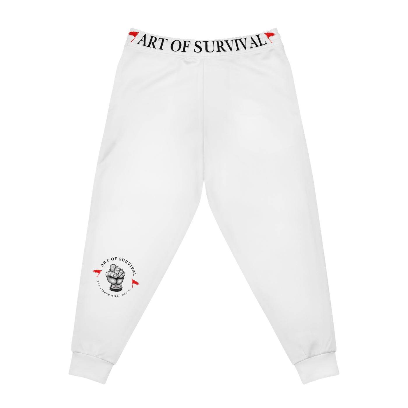 Athletic Joggers - Art of Survival - Fist Logo - Fitness Brand