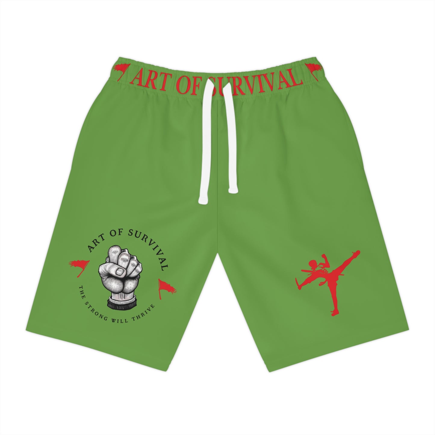 Athletic Shorts - The Art of Survival - Martial Arts and Fitness Lifestyle Brand
