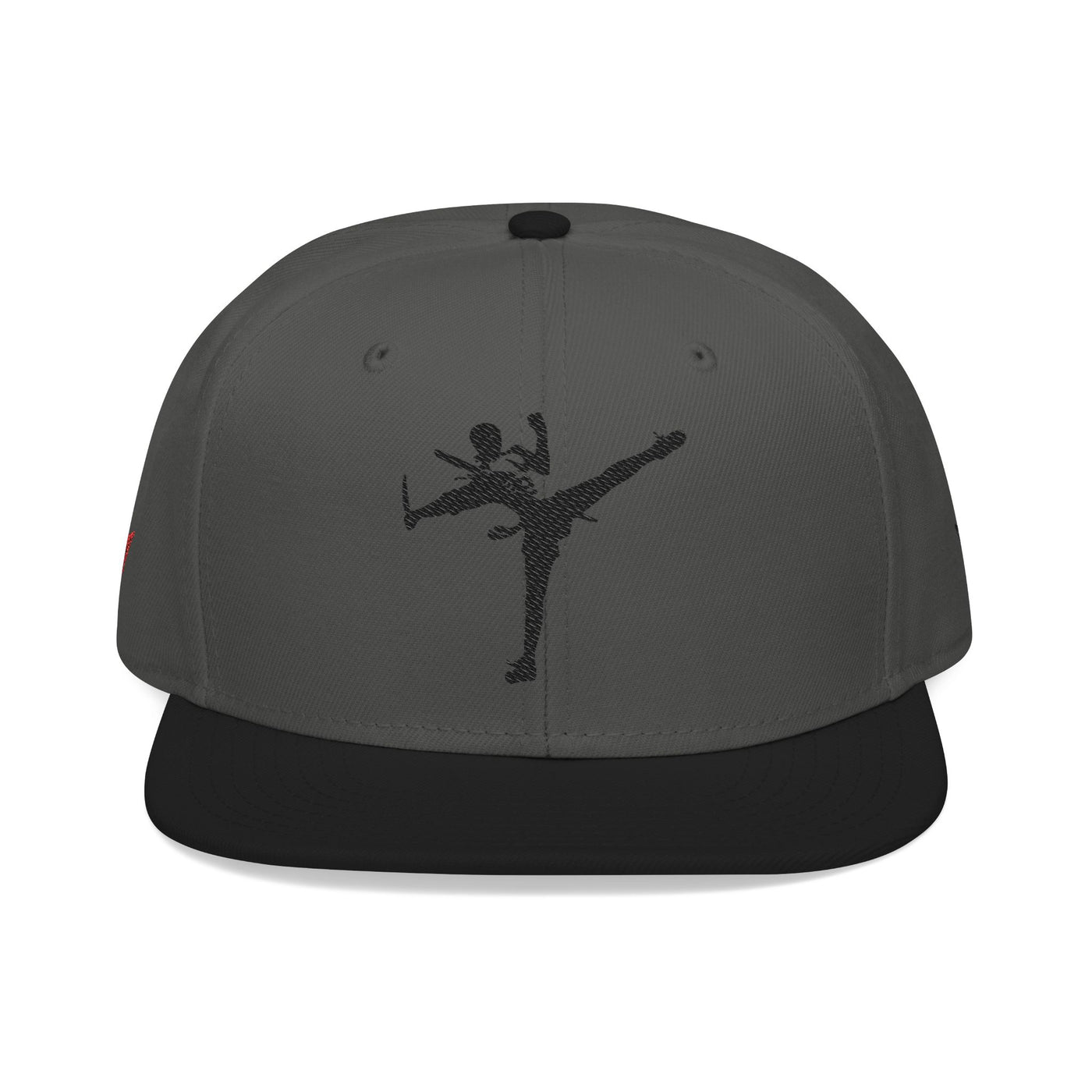 Snapback Cap - Art of Survival Ninja man Logo Embroidery Hat - Martial Arts Fitness Longevity Apparel