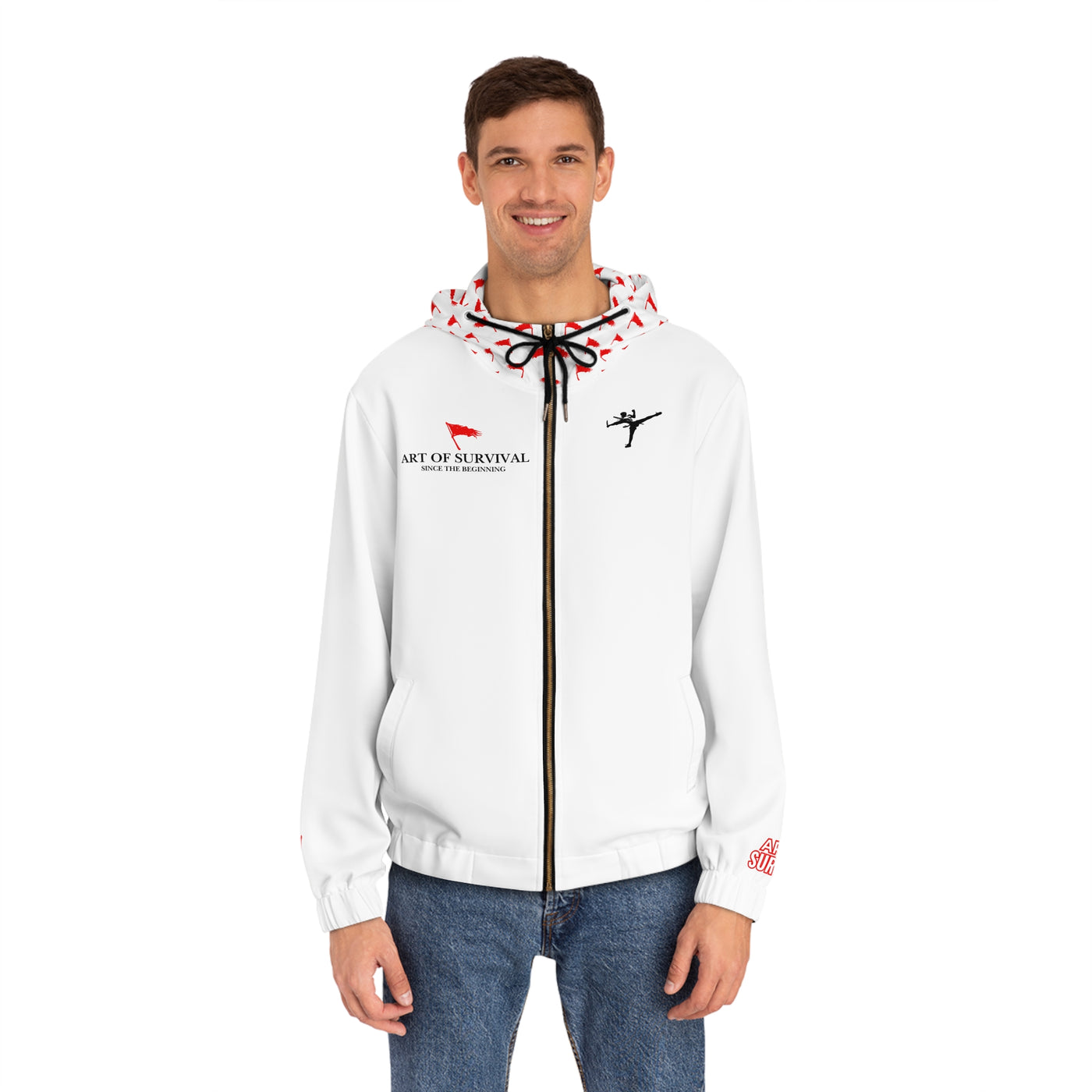 Full-Zip Hoodie - The Art of Survival - Limited Addition {Since the Beginning} Logo - Fitness Apparel