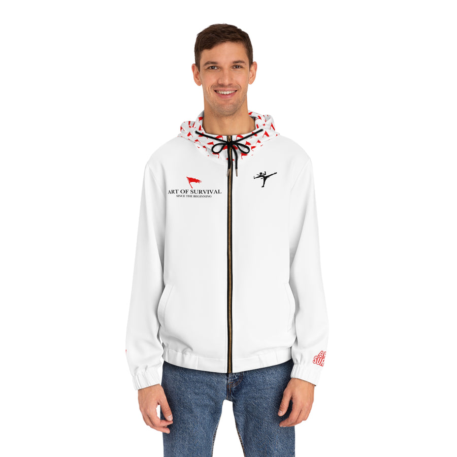 Full-Zip Hoodie - The Art of Survival - Limited Addition {Since the Beginning} Logo - Fitness Apparel