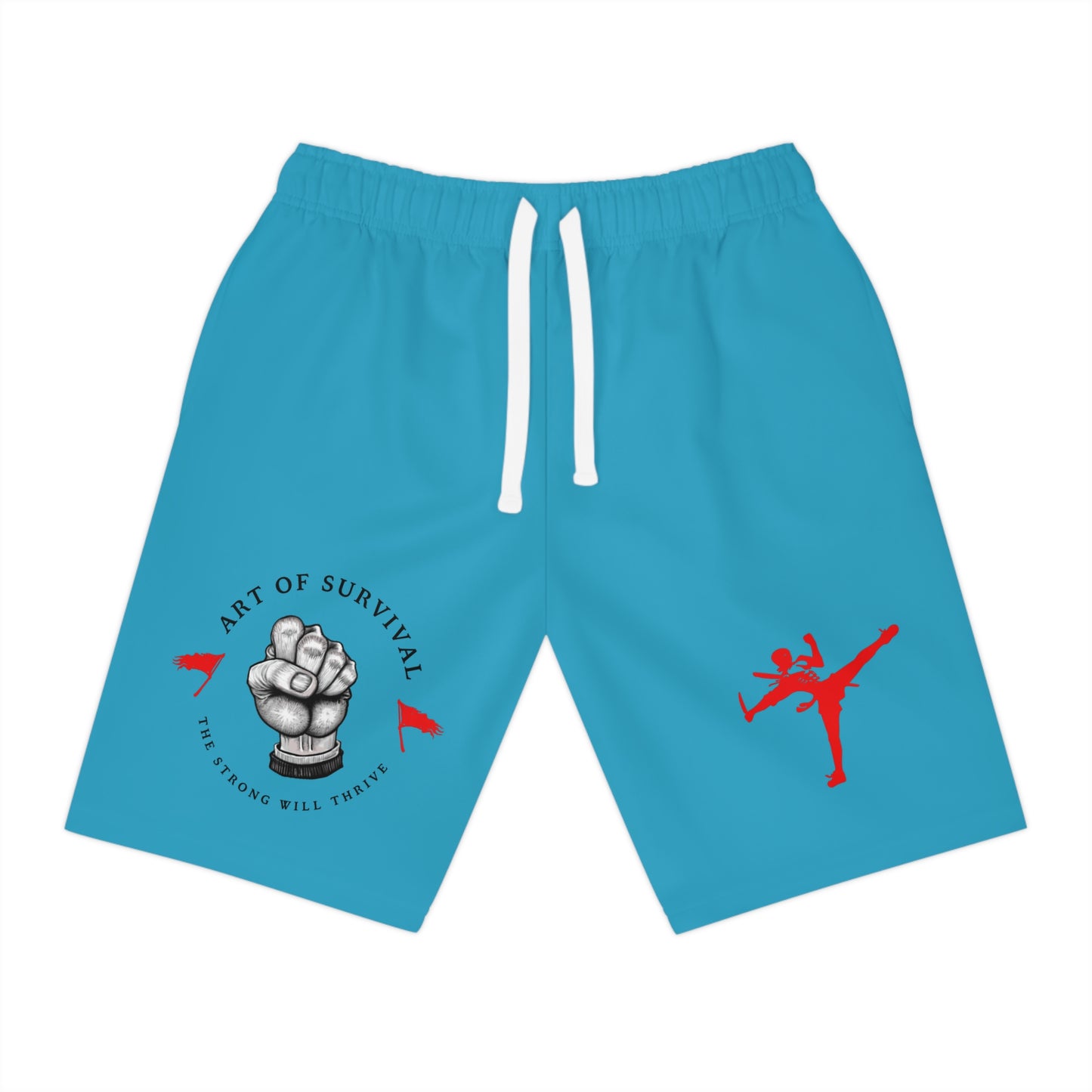 Athletic Shorts - The Art of Survival - Martial Arts and Fitness Lifestyle Brand